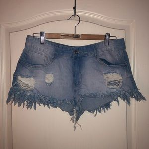 Jean shorts